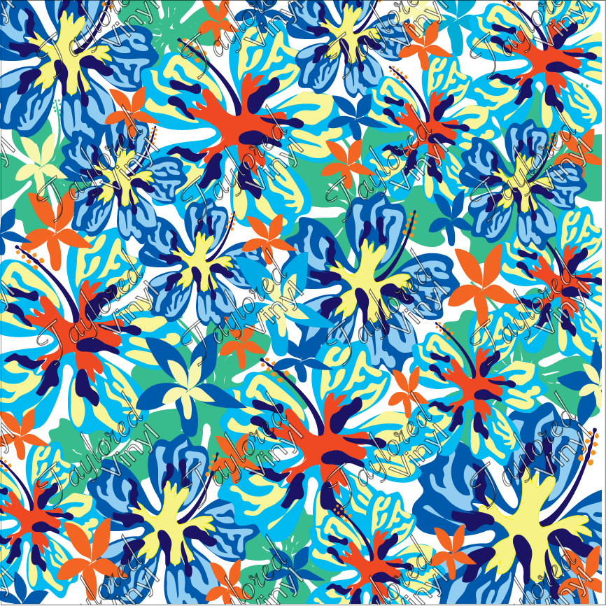 Printed Pattern Vinyl - Floral
