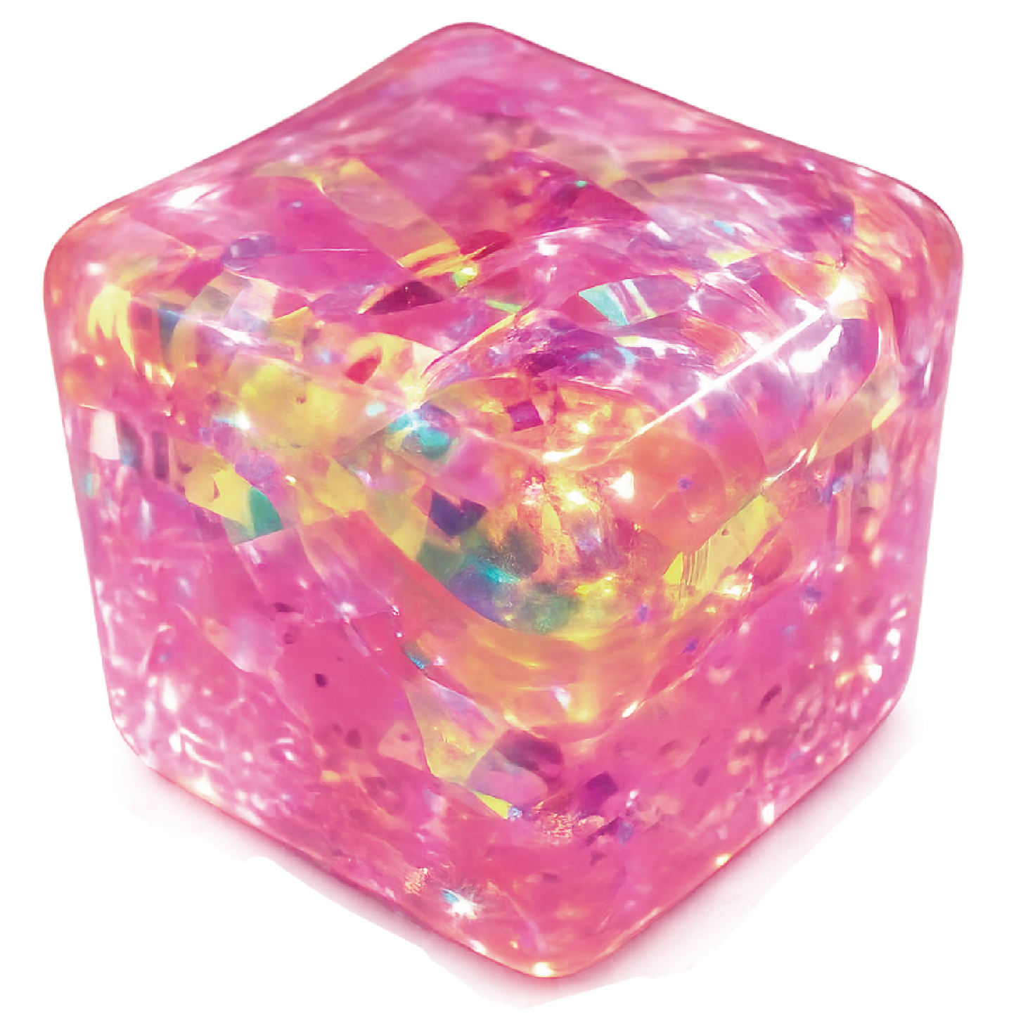 Fun Doh Squishy Cube Crush Fidget Toy Variety