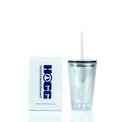 16oz Glitter Globe Acrylic Tumbler - HOGG