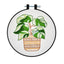 Bucilla® Stamped Embroidery Kit - Potted Beauty 6"