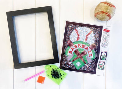 Baseball Diamond Art Kit