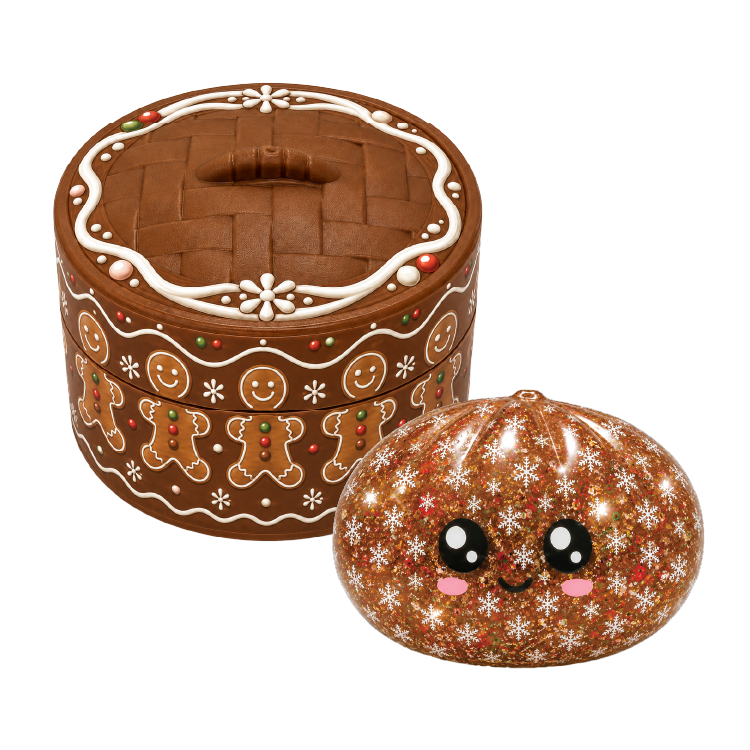 Fun Doh Petite Squishy Christmas Dumplings Toy