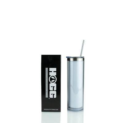 20oz Sublimatable Skinny Snow Globe Tumbler - HOGG