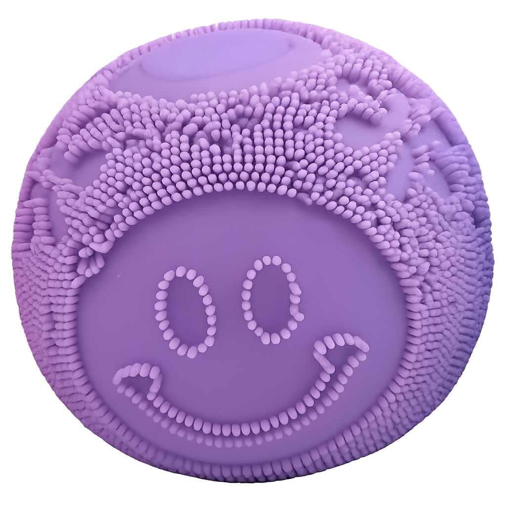 Fun Doh Fuzzy Face Squishy Sensory Toy
