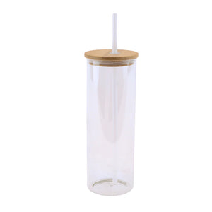 25oz Sublimation Straight Glass Can