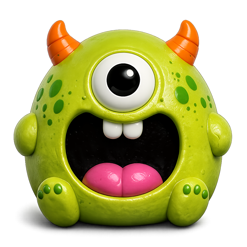 Fun Doh JUMBO Mash Monsters Squishy Fidget Toy