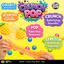 Fun Doh Crunch Pop Color Sensory Squishy Slime - 12/Display