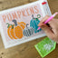 Pumpkins Diamond Art Kit