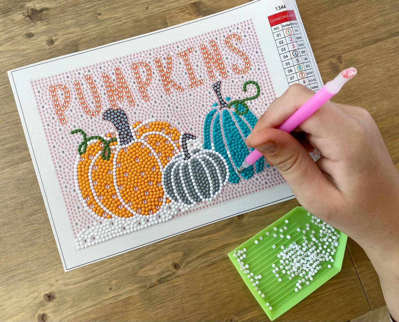 Pumpkins Diamond Art Kit