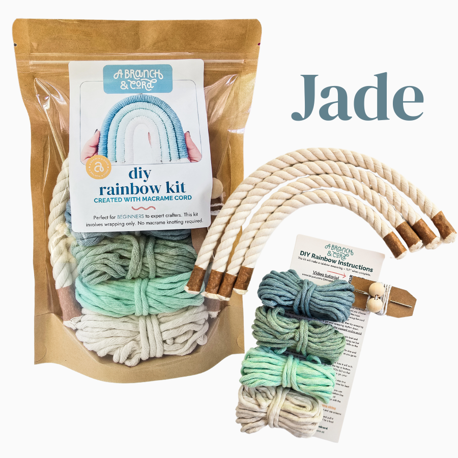 DIY macramé kit - 3 Crystal Amulets [Creativ DIY macramé kit - 3 Crystal Amulets [Creativ
