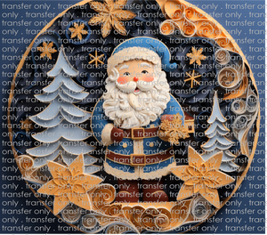 3D-CHR-07 Santa Clause Tumbler Wrap