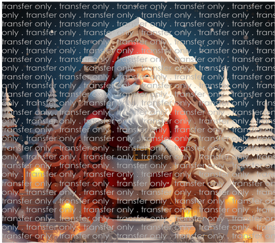 3D-CHR-11 Santa Claus 2 Tumbler Wrap