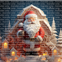 3D-CHR-11 Santa Claus 2 Tumbler Wrap