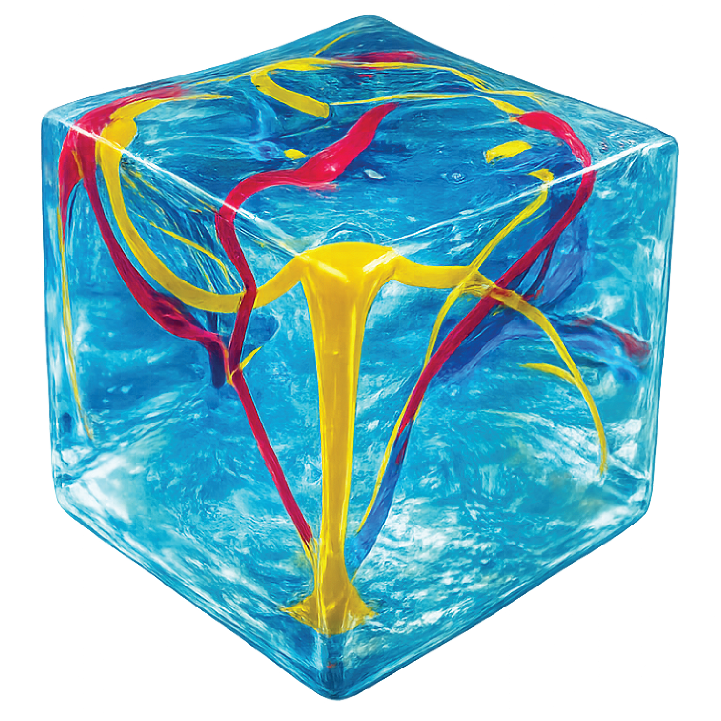 Fun Doh Squishy Cube Crush Fidget Toy Variety