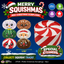 Fun Doh Petite Squishy Christmas Dumplings Toy