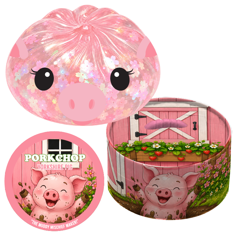 Fun Doh Farm Barnyard Squishy Dumpling Toy