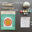 DIY Air Dry Clay Kit- Make Your Own Sun Wall Hanging