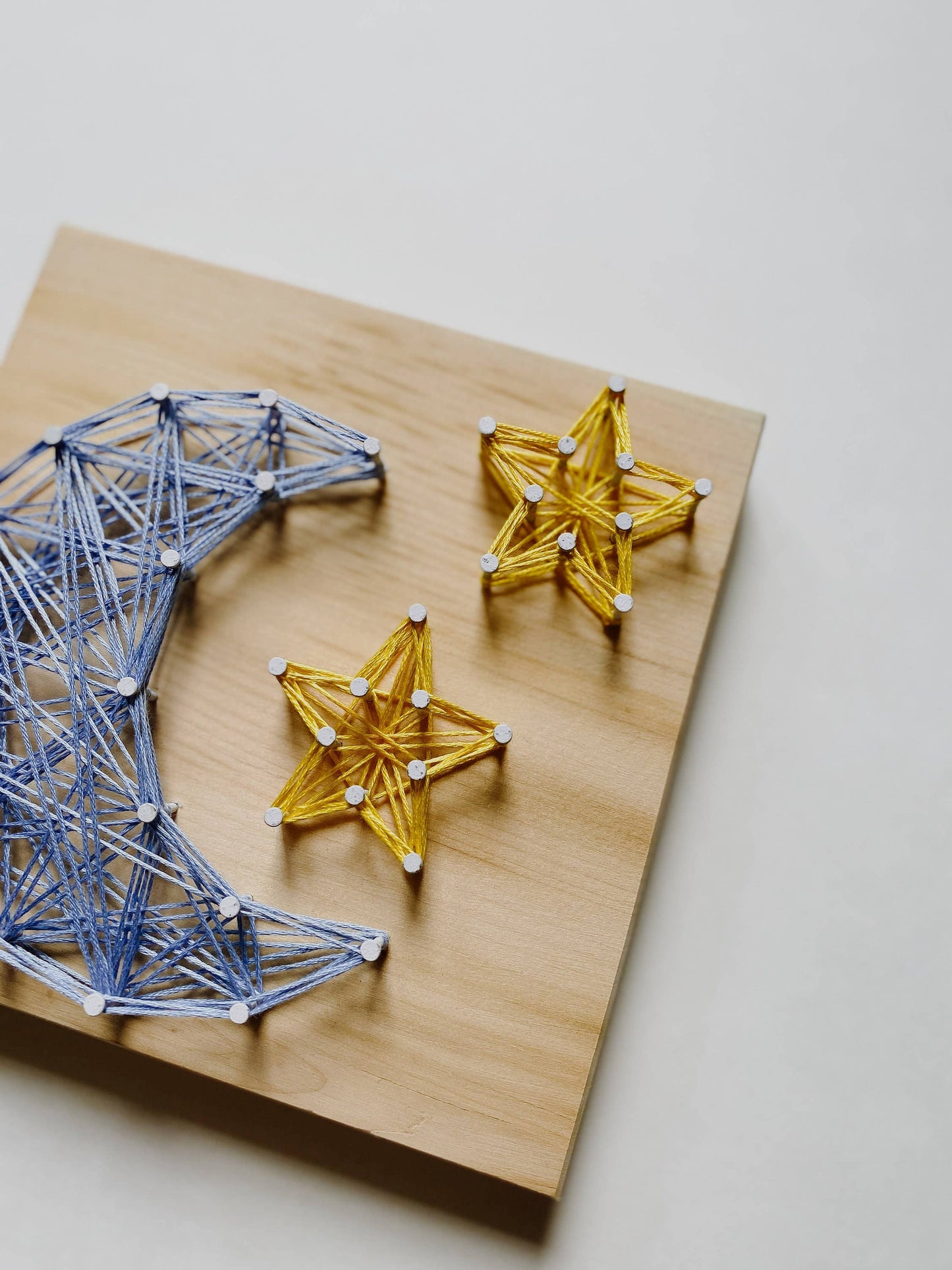 Moon & Stars DIY String Art Kit