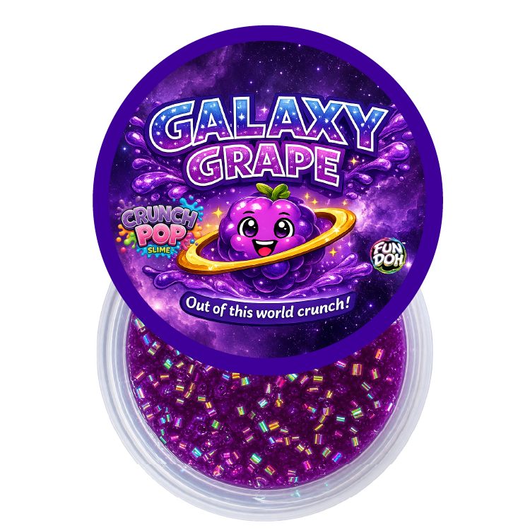 Fun Doh Crunch Pop Color Sensory Squishy Slime - 12/Display