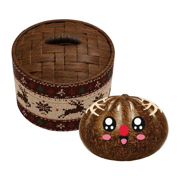 Fun Doh Petite Squishy Christmas Dumplings Toy