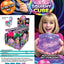 Fun Doh Squish & Squeeze Sparkle Cube Fidget Toy