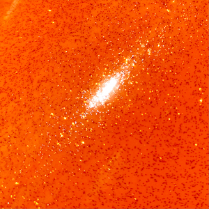Electric Orange Oracal 851 Sparkling Glitter Metallic