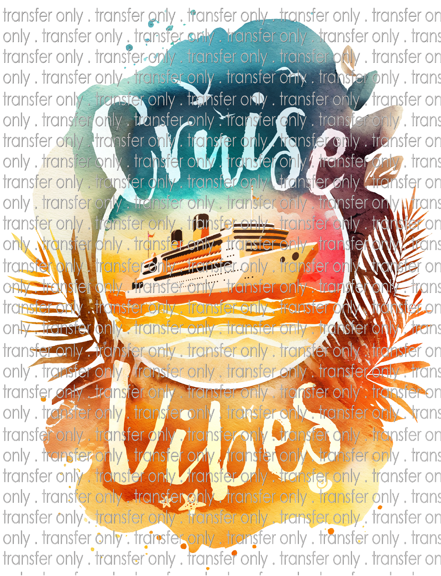 ADV 109 Cruise Vibes Watercolor