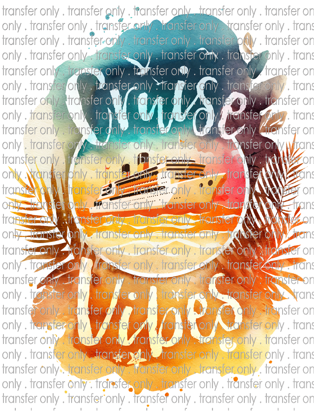 ADV 109 Cruise Vibes Watercolor