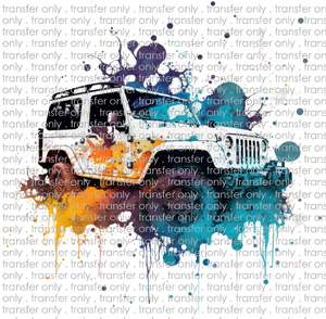 ADV 98 Paint Splatter Jeep