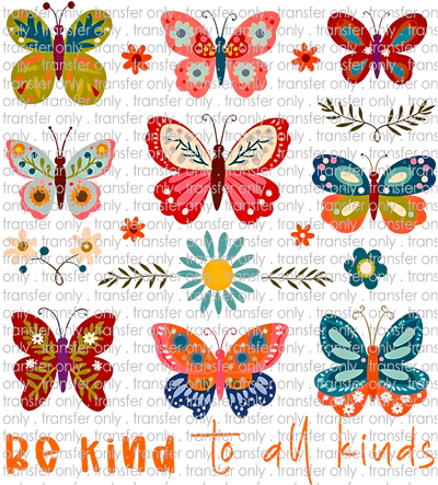 ANM 117 Be Kind to all Kinds Butterflies