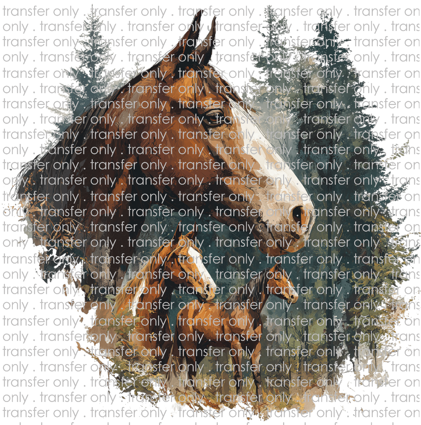 ANM 119 Horses in the Trees