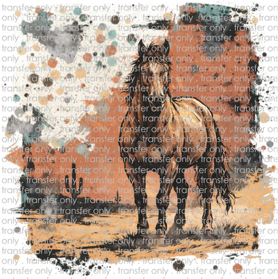 ANM 121 Horse in Desert