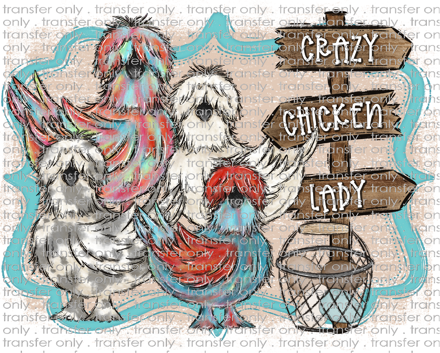 ANM 80 Crazy Chicken Lady