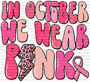 AWR 182 October We Wear Pink Lightingbolt