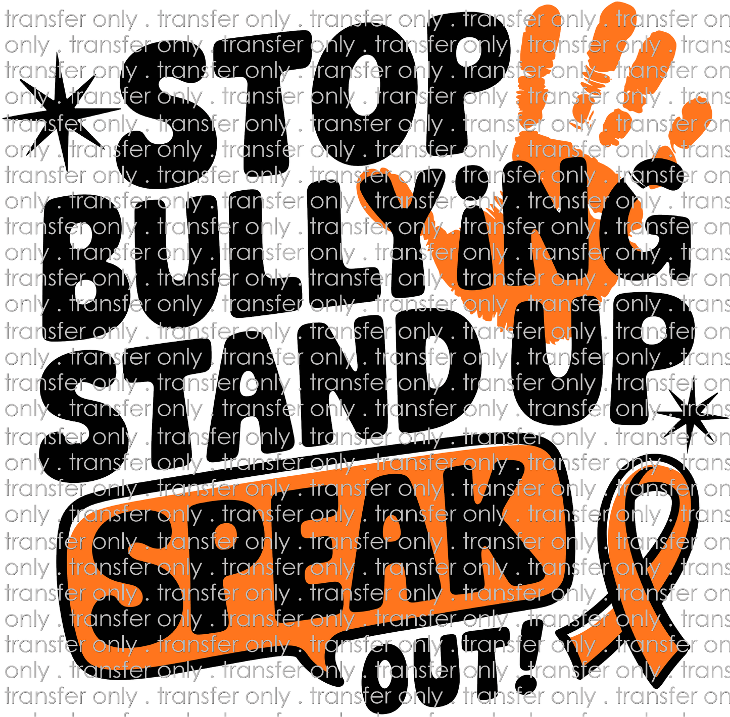 AWR 226 Stop Bullying Stand Up Speak Out