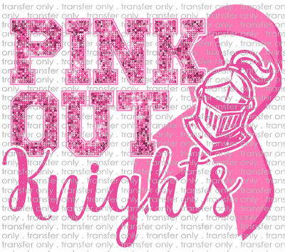AWR 260 Pink Out Bling Knights