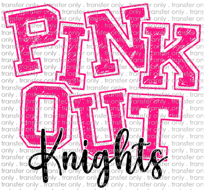 AWR 264 Pink Out Knights Grunge