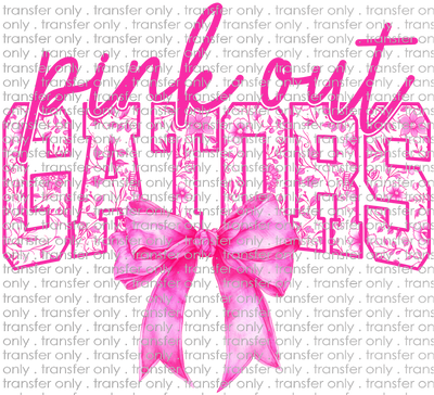 AWR 269 Pink Out Gators With Bow