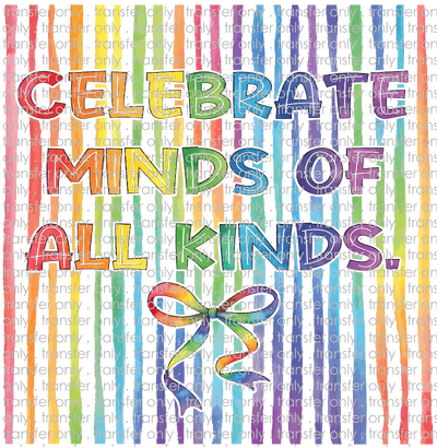 AWR 277 Striped Celebrate Minds of All Kinds