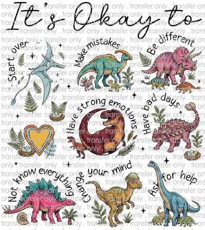 AWR 281 Its Okay to Dinosaur