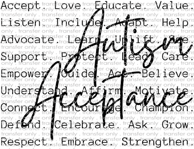 AWR 288 Autism Acceptance Wording