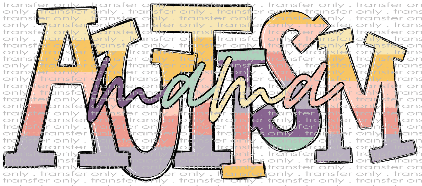 AWR 292 Autism Pastel Mama