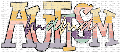 AWR 292 Autism Pastel Mama