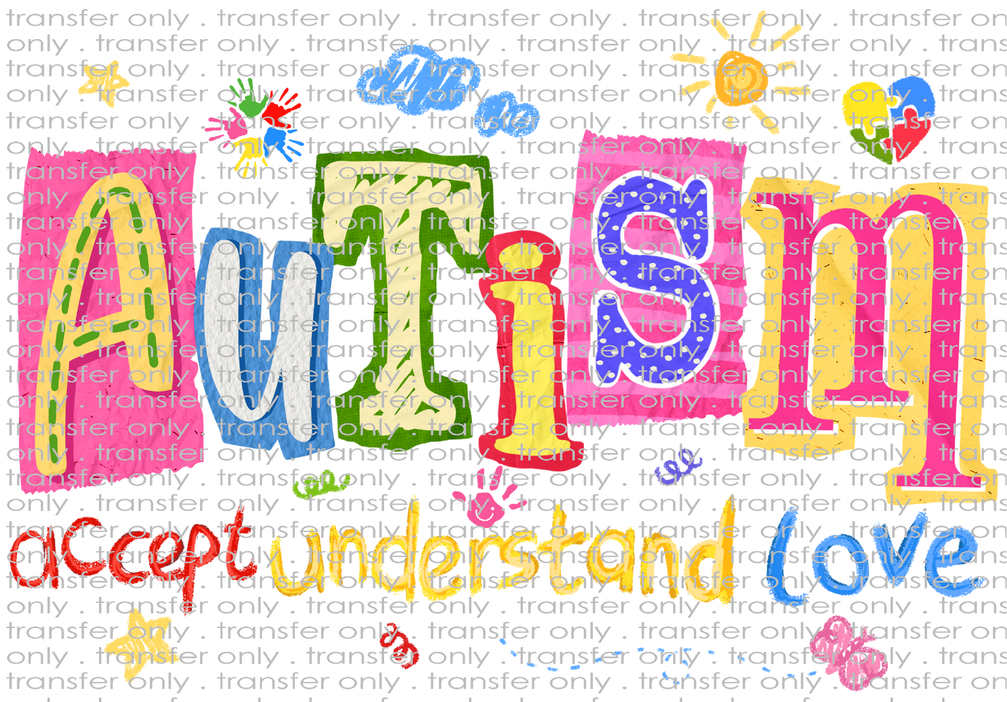 AWR 294 Autism Accept Understand Love