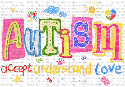 AWR 294 Autism Accept Understand Love