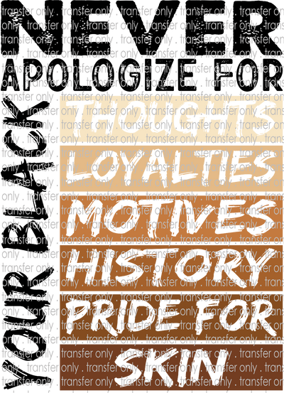 BH 144 Never Apologize