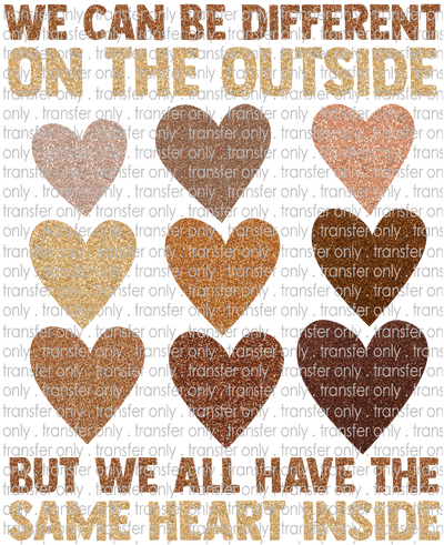 BH 148 We Can Be Different Hearts