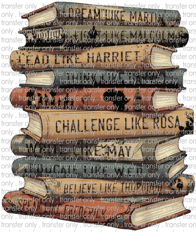 BH 150 Black History Stack of Books