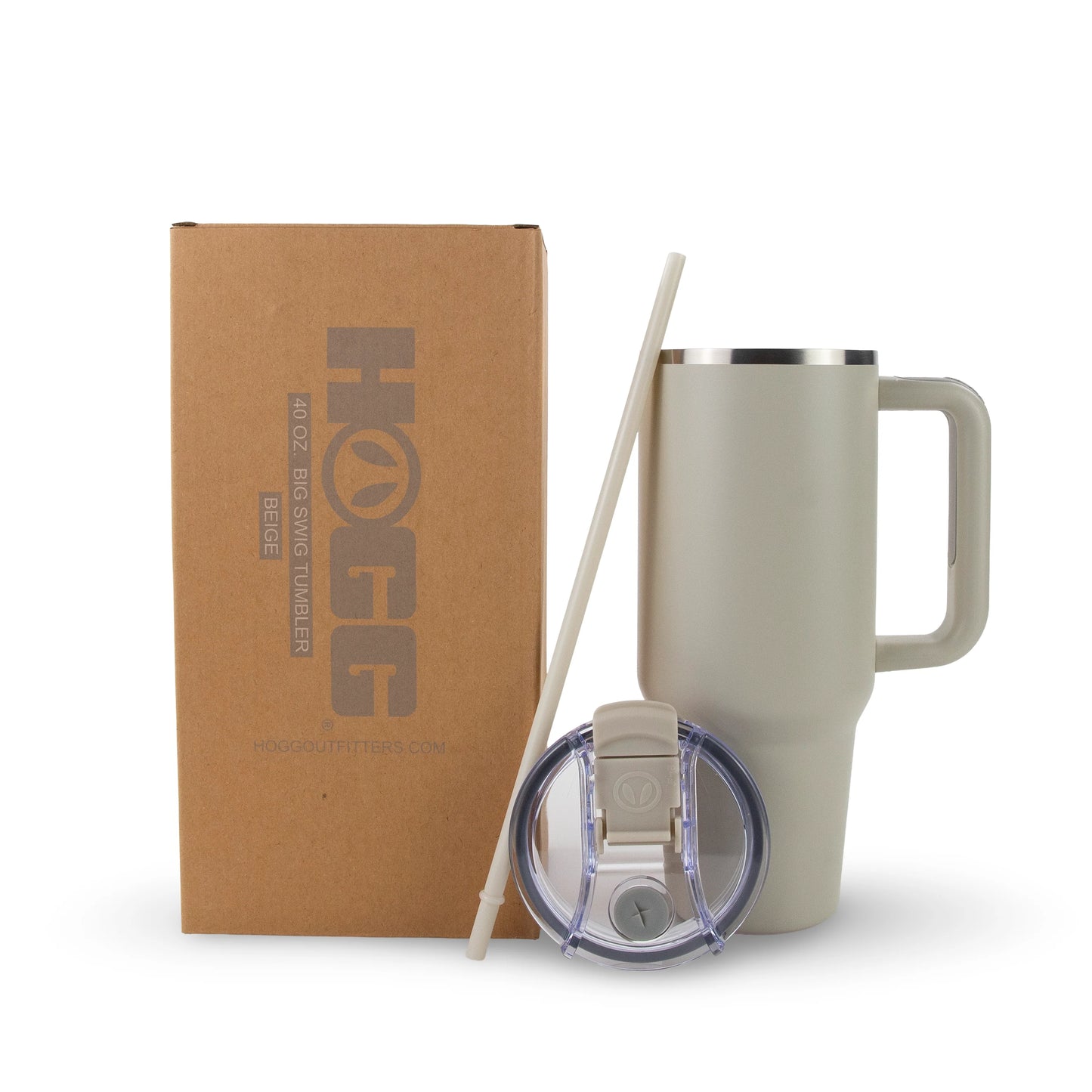 40oz Powder Coated Big Swig Tumbler-HOGG