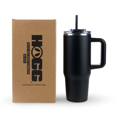 Black - 30oz Powder Coated Big Swig Tumbler